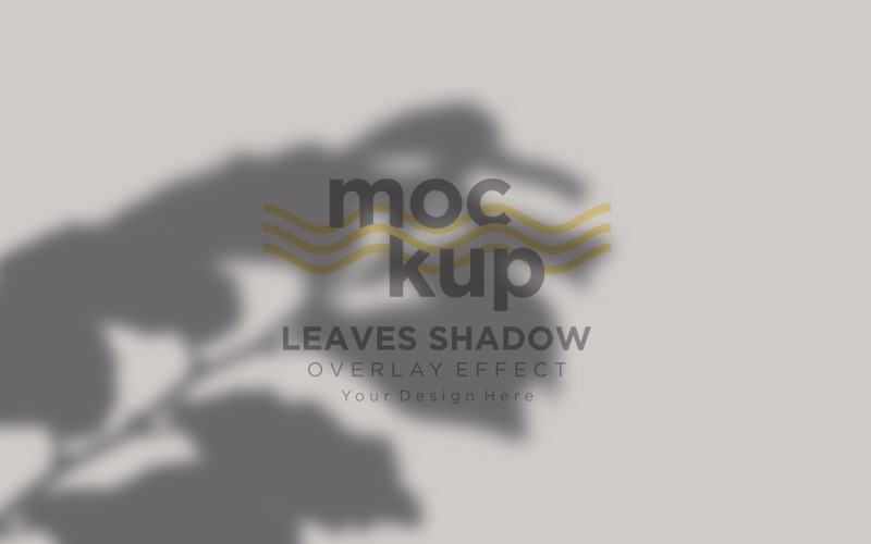 Leaves Shadow Overlay Effect Mockup 417 Product Mockup