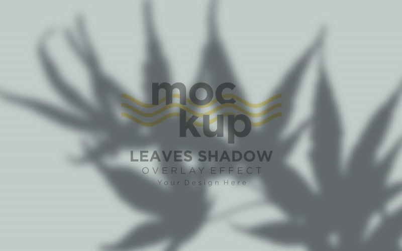 Leaves Shadow Overlay Effect Mockup 423 Product Mockup