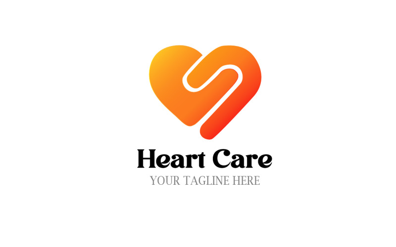 Heart Care Design For All Medical Logo Template