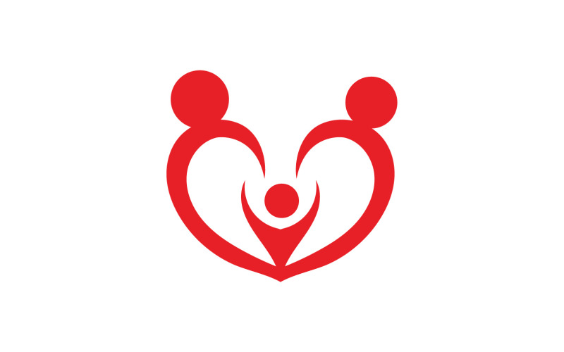Heart Love Clipart Symbol Icon Vector iIlustration v12 Illustration