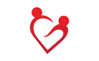 Heart Love Clipart Symbol Icon Vector Illustration v14