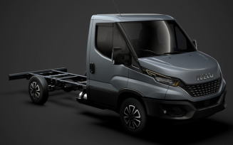 Iveco Daily Single Cab L2 Chassis 2020 3D Model