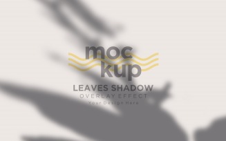Leaves Shadow Overlay Effect Mockup 430