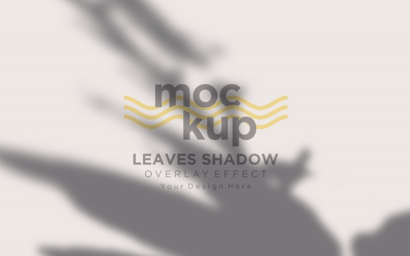 Leaves Shadow Overlay Effect Mockup 430 Product Mockup