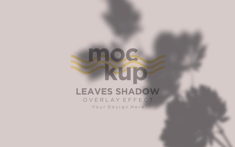 Leaves Shadow Overlay Effect Mockup 431 Product Mockup