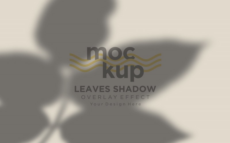Leaves Shadow Overlay Effect Mockup 436 Product Mockup