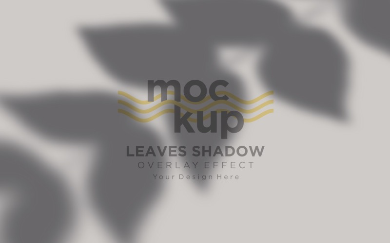 Leaves Shadow Overlay Effect Mockup 437 Product Mockup