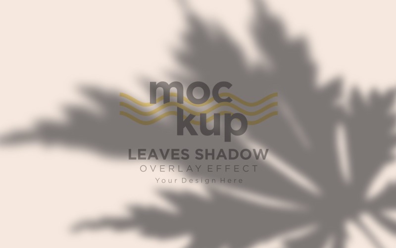Leaves Shadow Overlay Effect Mockup 439 Product Mockup