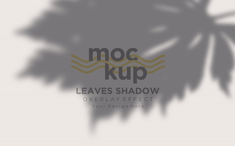 Leaves Shadow Overlay Effect Mockup 440 Product Mockup