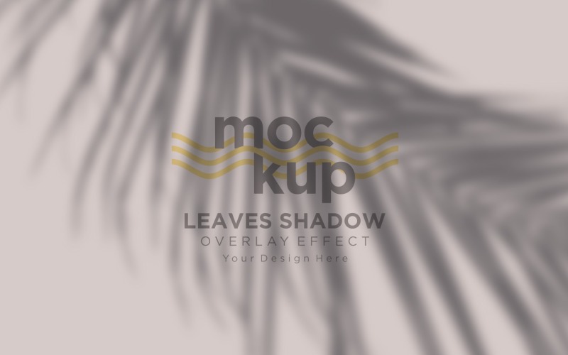 Leaves Shadow Overlay Effect Mockup 441 Product Mockup