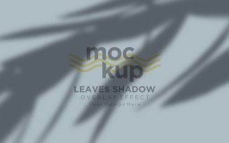 Leaves Shadow Overlay Effect Mockup 444