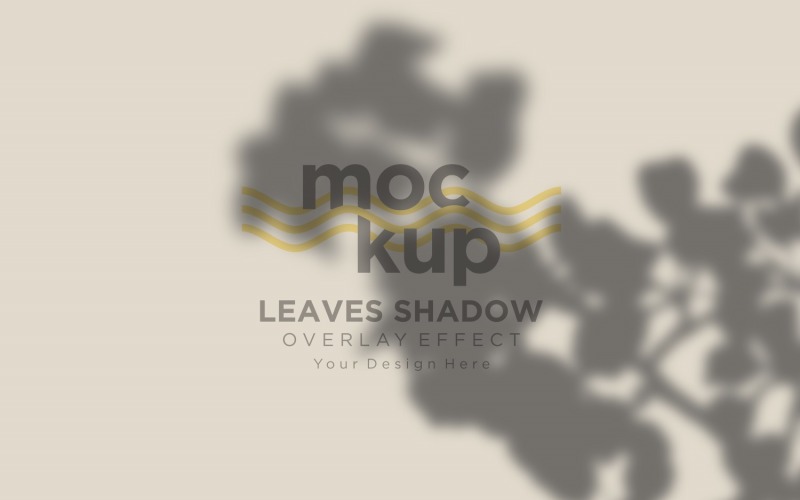 Leaves Shadow Overlay Effect Mockup 446 Product Mockup