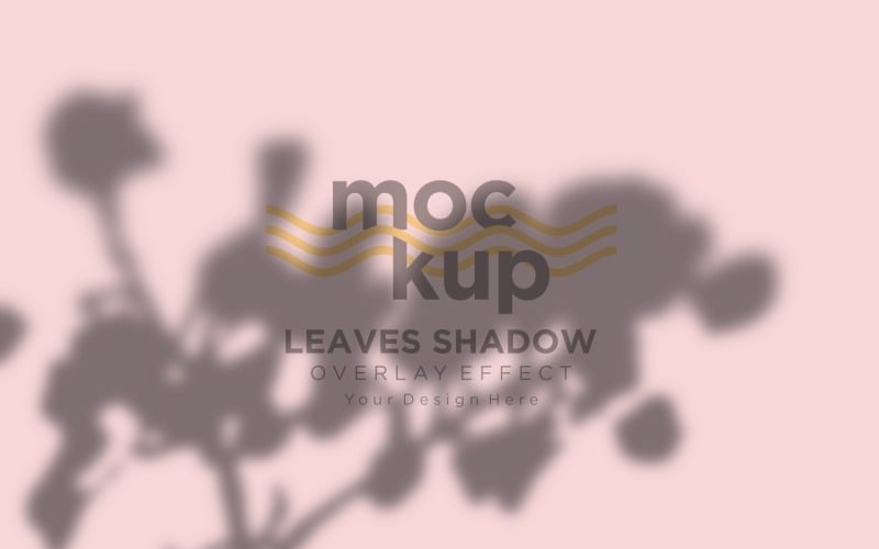 Leaves Shadow Overlay Effect Mockup 448 Product Mockup