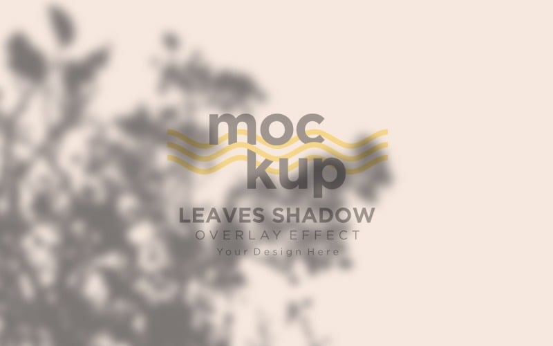 Leaves Shadow Overlay Effect Mockup 449 Product Mockup