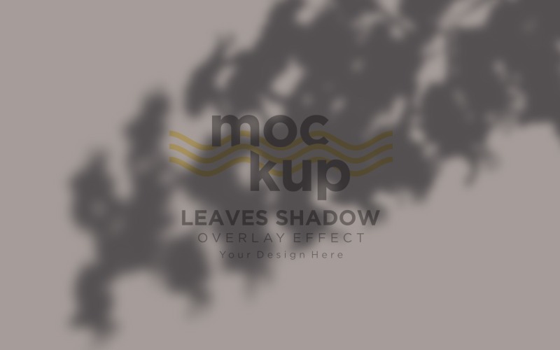 Leaves Shadow Overlay Effect Mockup 452 Product Mockup