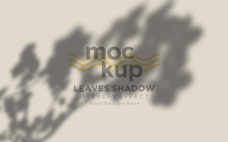 Leaves Shadow Overlay Effect Mockup 455 Product Mockup