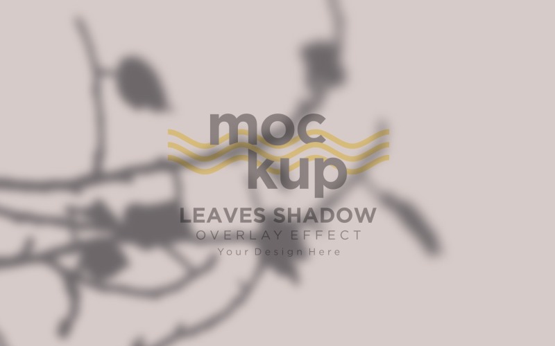 Leaves Shadow Overlay Effect Mockup 461 Product Mockup