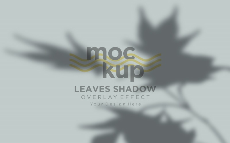 Leaves Shadow Overlay Effect Mockup 463 Product Mockup