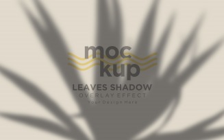 Leaves Shadow Overlay Effect Mockup 466