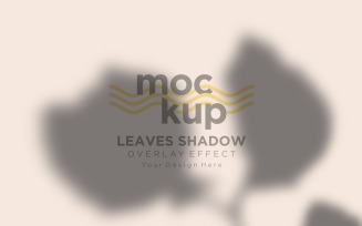 Leaves Shadow Overlay Effect Mockup 469