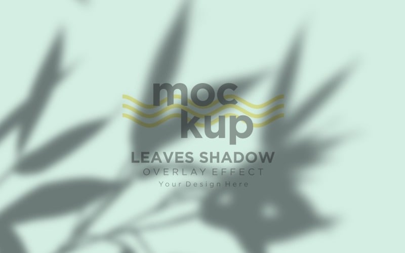 Leaves Shadow Overlay Effect Mockup 475 Product Mockup