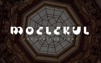 Moelekul - Decorative Fonts Style