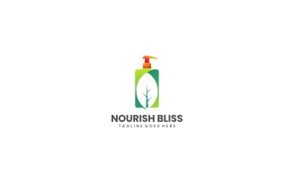 Nourish Bliss Gradient Logo