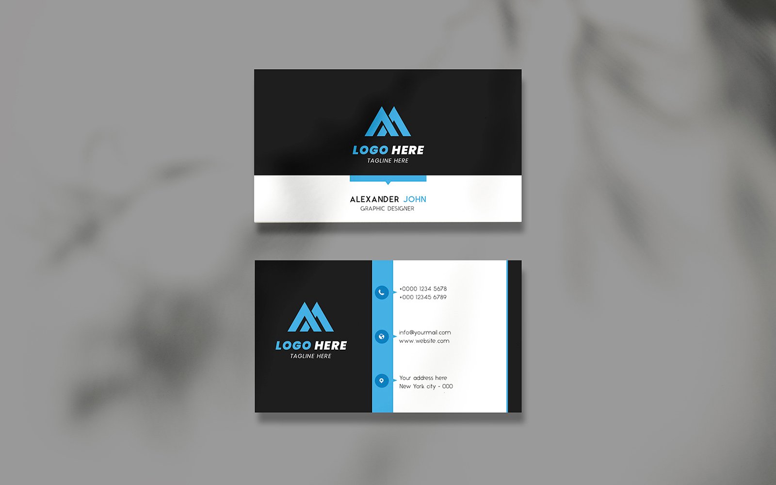 Template #316717 Card Template Webdesign Template - Logo template Preview