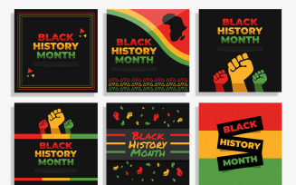 Black History Month Social Media Post Pack