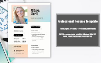 Printable Resume Template PDF Pasted
