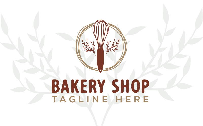 Bakery shop logo template Logo Template
