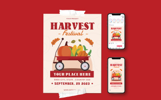 Harvest Festival Celebration Flyer