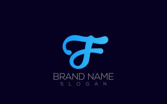 Calligraphy Logo | Premium Letter Tf Or Ft Calligraphy Logo Design