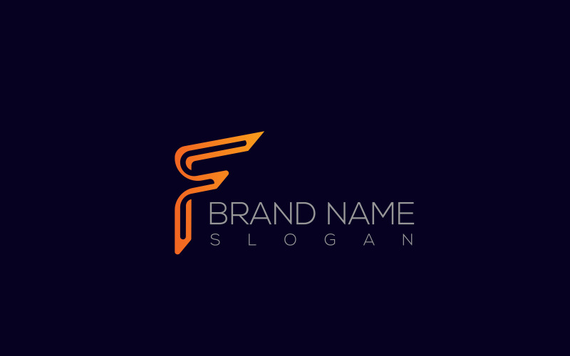 F Logo | Initial Letter F Logo Design Template Logo Template