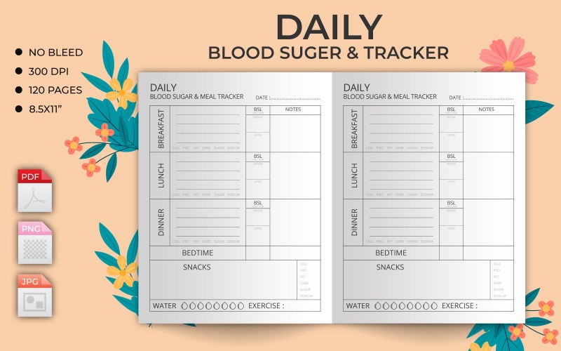 meal planner | Kdp Interior. This is KDP Interior is 100% tested on Amazon KDP Planner