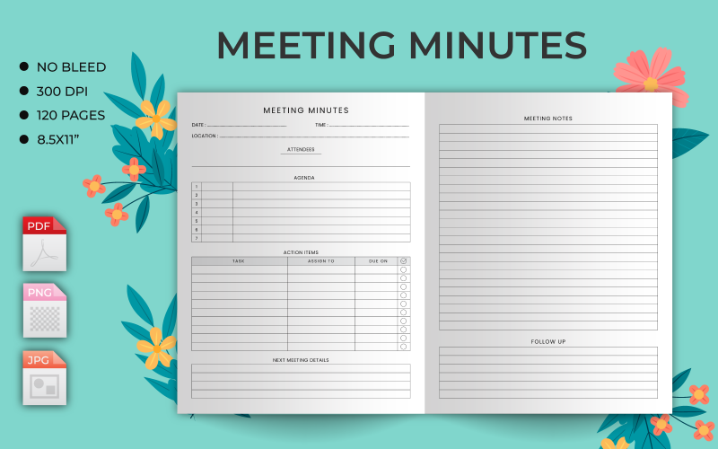 Meeting Minutes Log – KDP Interior. This is KDP Interior Planner