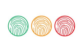 Fingerprint security system logo v3