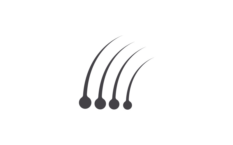 Hair treatment health vector logo version v11 Logo Template
