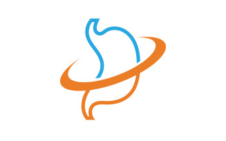 Stomach care logo icon designs v1