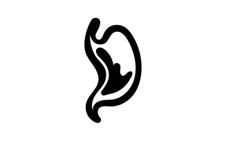 Stomach care logo icon designs v3