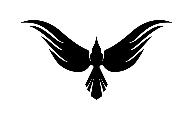 Bird wing flying animal logo vector design version 6 Logo Template