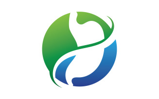 Stomach care logo icon designs v16