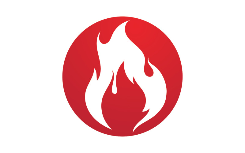 Fire flame icon logo template element v36 Logo Template