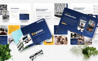 Kayeon - Annual Report Keynote Template
