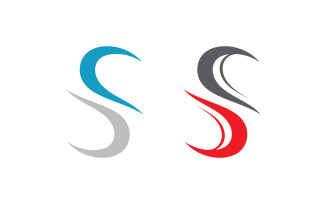 S letter business logo icon vector V1
