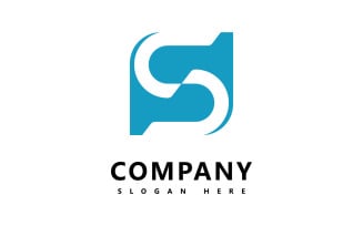 S letter business logo icon vector V6
