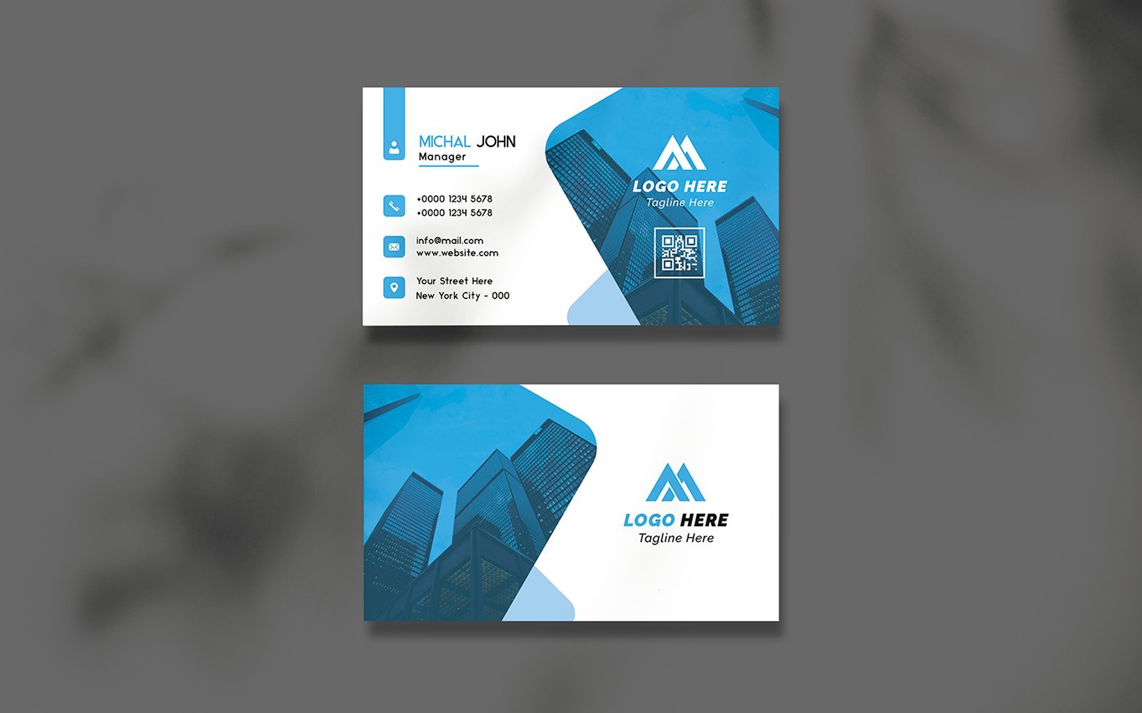 Template #317315 Card Business Webdesign Template - Logo template Preview