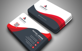 Business Card Templates Corporate Identity Template v166