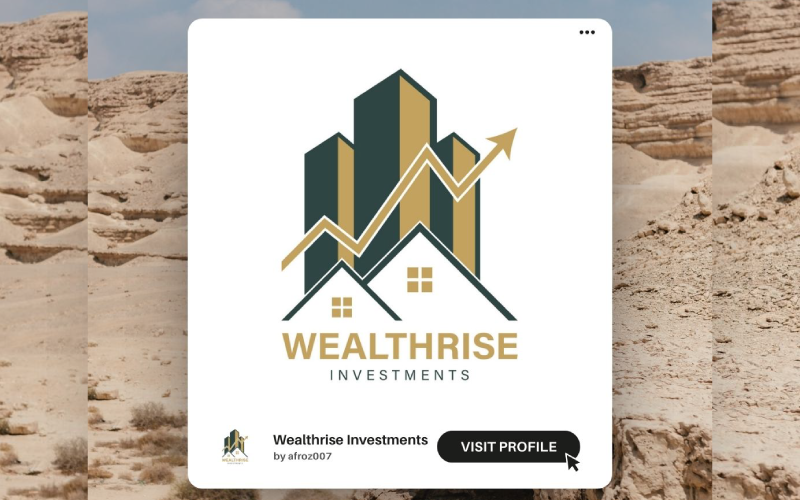 Investment Logo Template - Real Estate Investment Logo