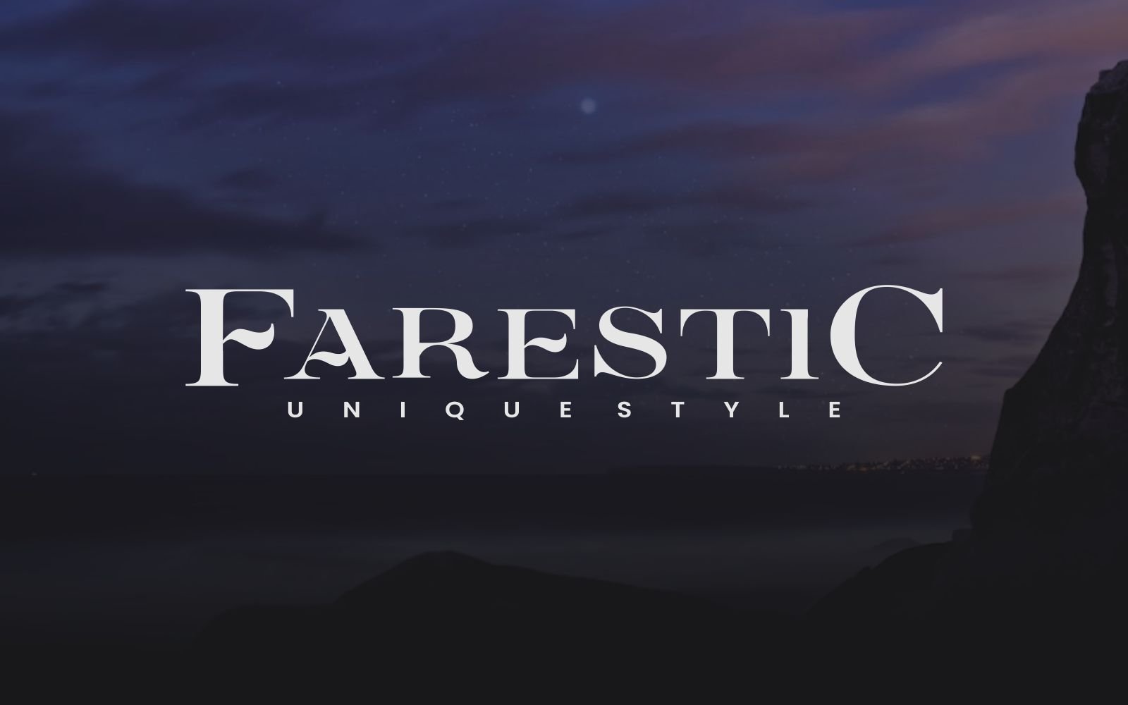 Template #317405 Fonts Serif Webdesign Template - Logo template Preview